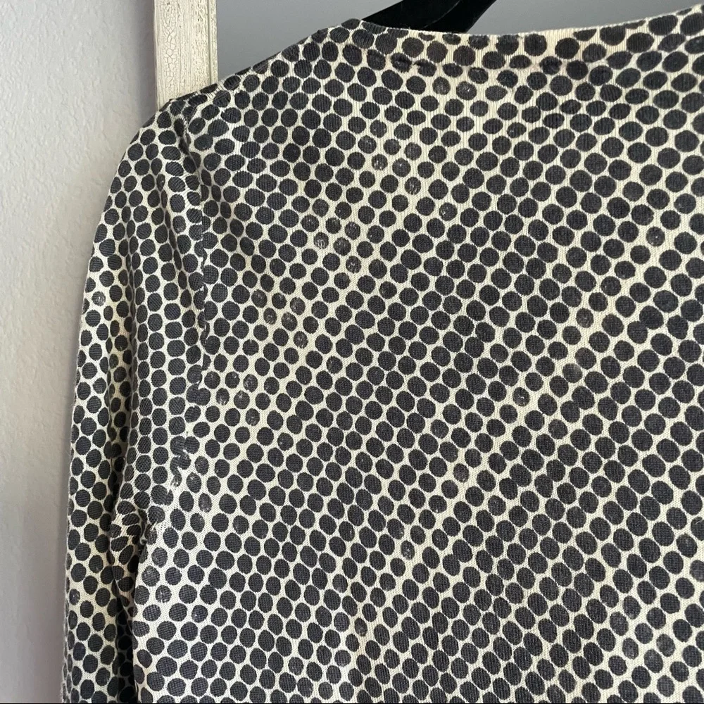 J. CREW🖤 Dot Cardigan Sweater